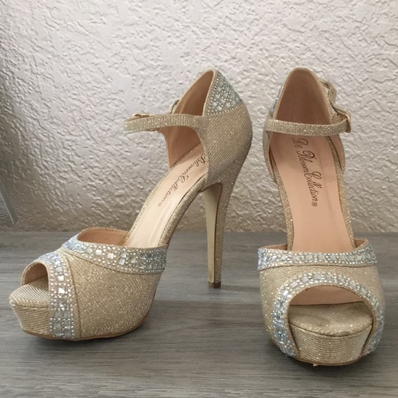 De Blossom Collection Shoes - De Blossom Collection open toe heels